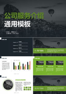 熊貓辦公軟件服務介紹PPT模板 18頁專業(yè)展示您的產(chǎn)品與服務